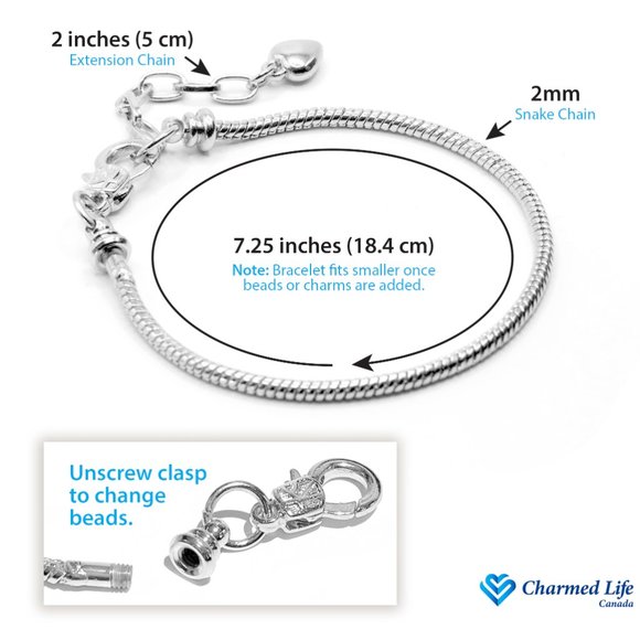 Charmed Life Bracelet: Mysterious Stranger (#1075) - Picture 2 of 3